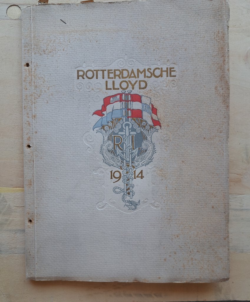 Rotterdamsche Lloyd 1914, Ophalen, Gebruikt, Kaart, Foto of Prent