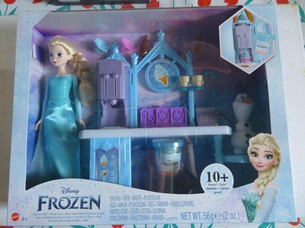 FROZEN -- ELSA & OLAF S  TREAT CART, Ophalen of Verzenden, Zo goed als nieuw, Barbie