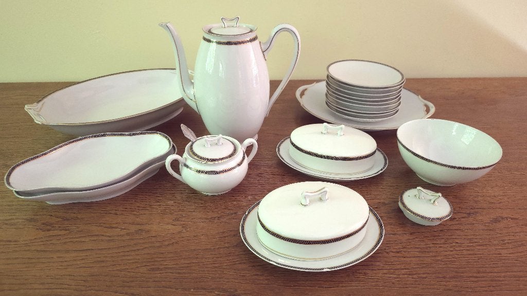 Porseleine koffieservies, Ophalen, Gebruikt, Overige merken, Overige typen