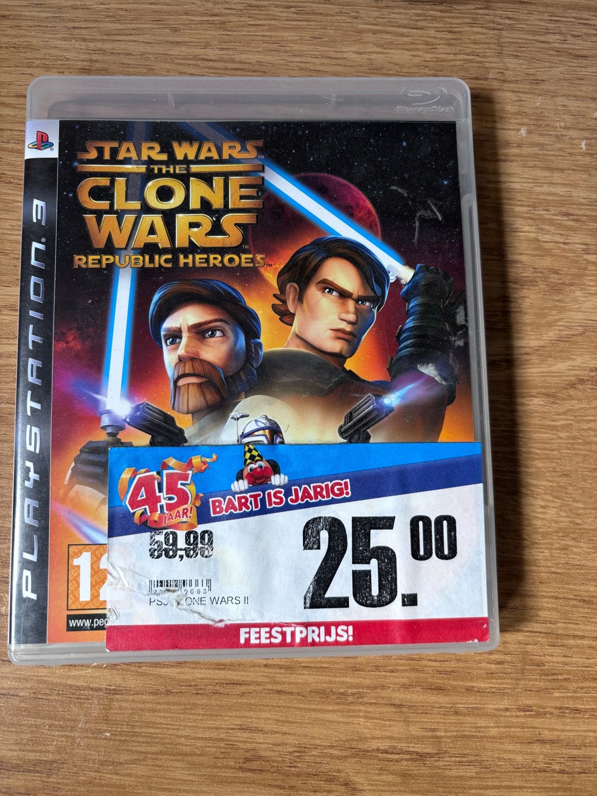 Star Wars Clone Wars PS3 game, Avontuur en Actie, 2 spelers, Ophalen of Verzenden, Zo goed als nieuw