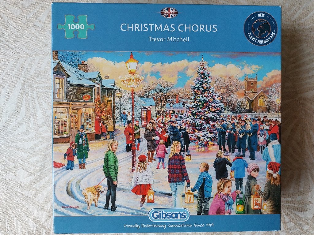 Gibsons puzzel, Ophalen of Verzenden, 500 t/m 1500 stukjes, Zo goed als nieuw, Legpuzzel