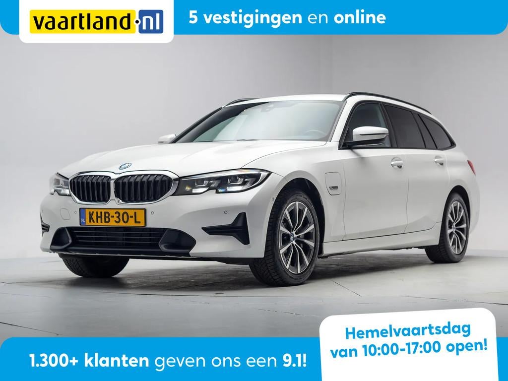 BMW 3 Serie Touring 330e High Executive Sport [ Leder Live-c, 1998 cc, Gebruikt, 4 cilinders, Wit