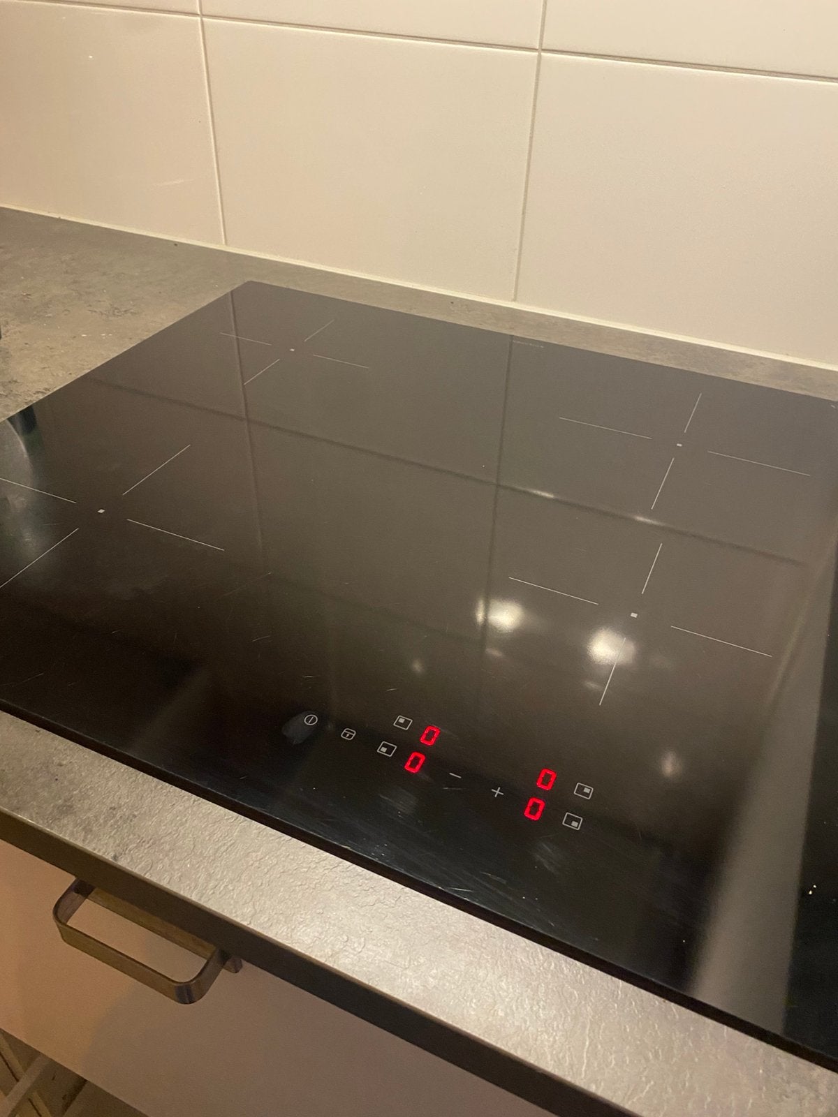 IKEA Matmässig inductiekookplaat, Ophalen, Gebruikt, 4 kookzones, Inbouw