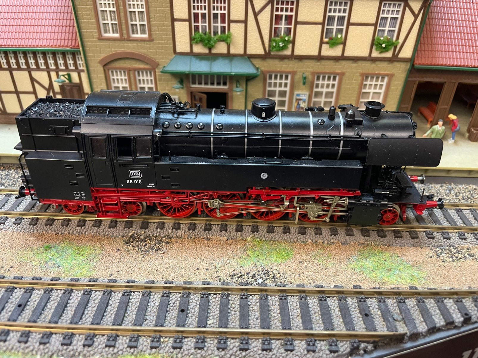 Heel mooie Fleischman stoomlocomotief nr.4065, Gebruikt, Fleischmann, Ophalen of Verzenden, Gelijkstroom