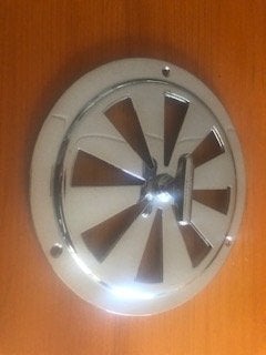Klassiek ventilatierooster Nieuwstaat. diameter 15 cm, Ophalen of Verzenden, Gebruikt, Minder dan 50 mm, Overige typen
