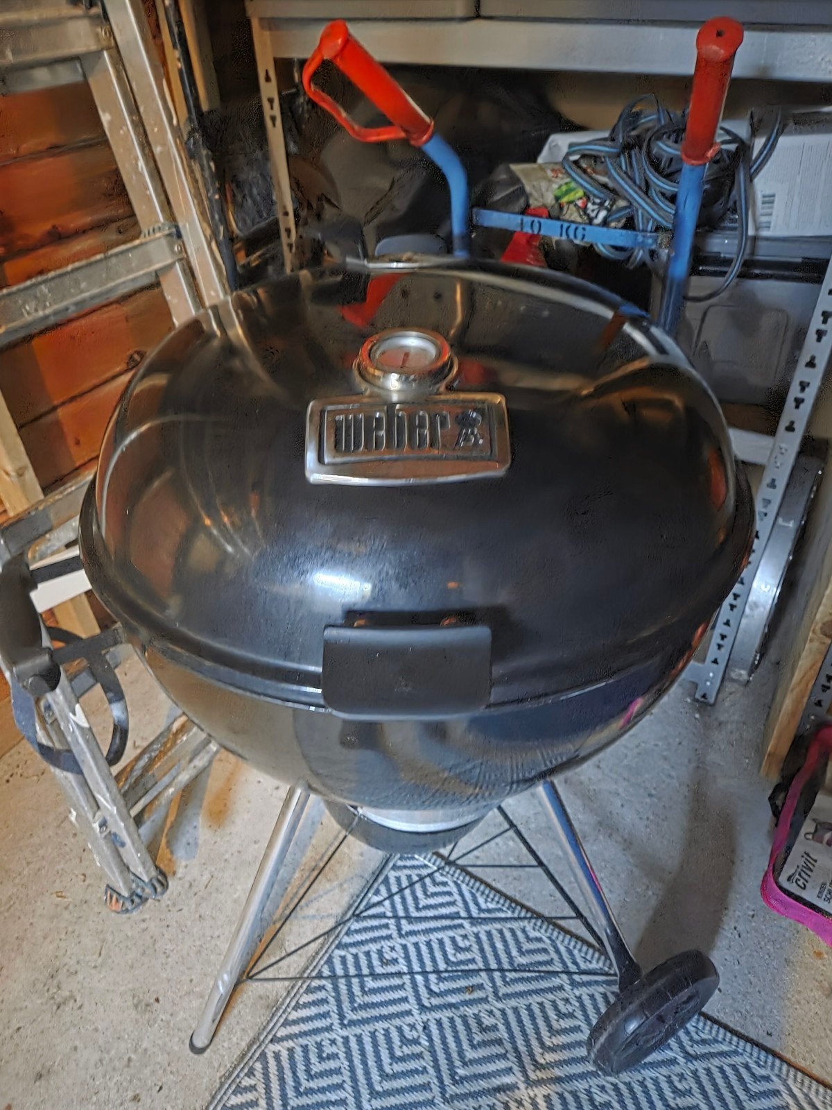 Weber MASTER-TOUCH Premium te koop, Ophalen, Gebruikt, Weber Mastertouch, Met accessoires