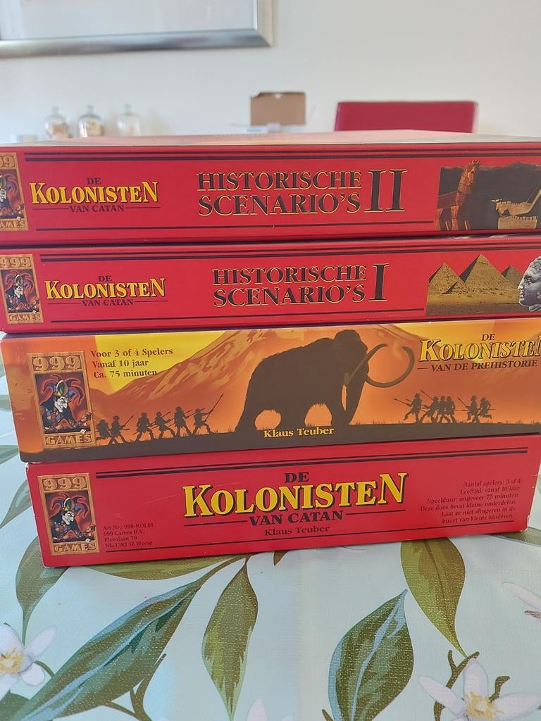 Kolonisten van Catan 3 spellen., Boeken, Fantasy, Zo goed als nieuw, Ophalen of Verzenden