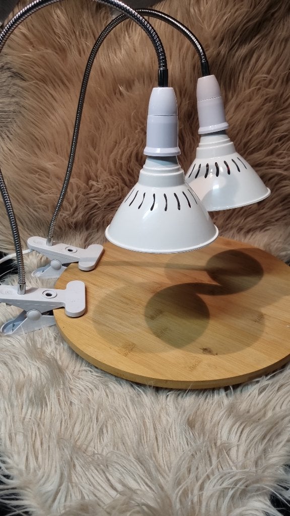 Set Ortho kweeklamp groeilamp full spectrum wit, Verzenden, Zo goed als nieuw, Kweeklamp
