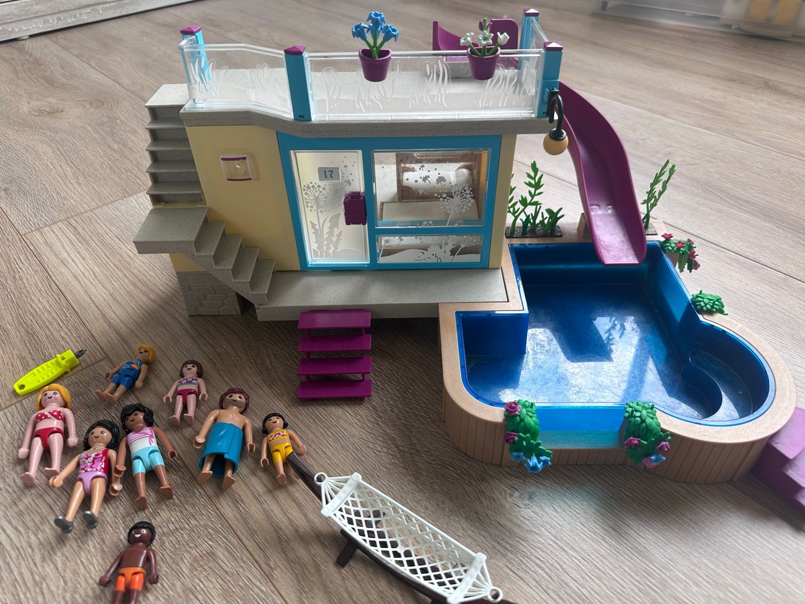 Playmobil Vakantiehuis met Zwembad (70435) - Niet Compleet