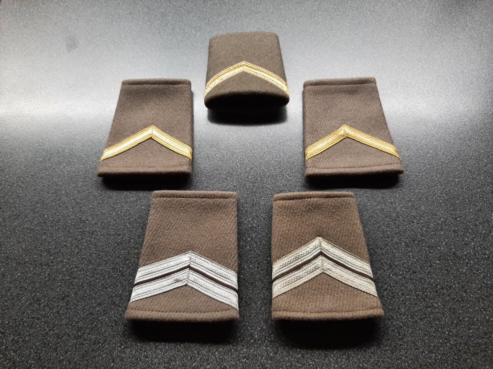 Epauletten  voor op de  Winterjas  te dragen.  KL, Ophalen of Verzenden, Landmacht, Nederland, Embleem of Badge