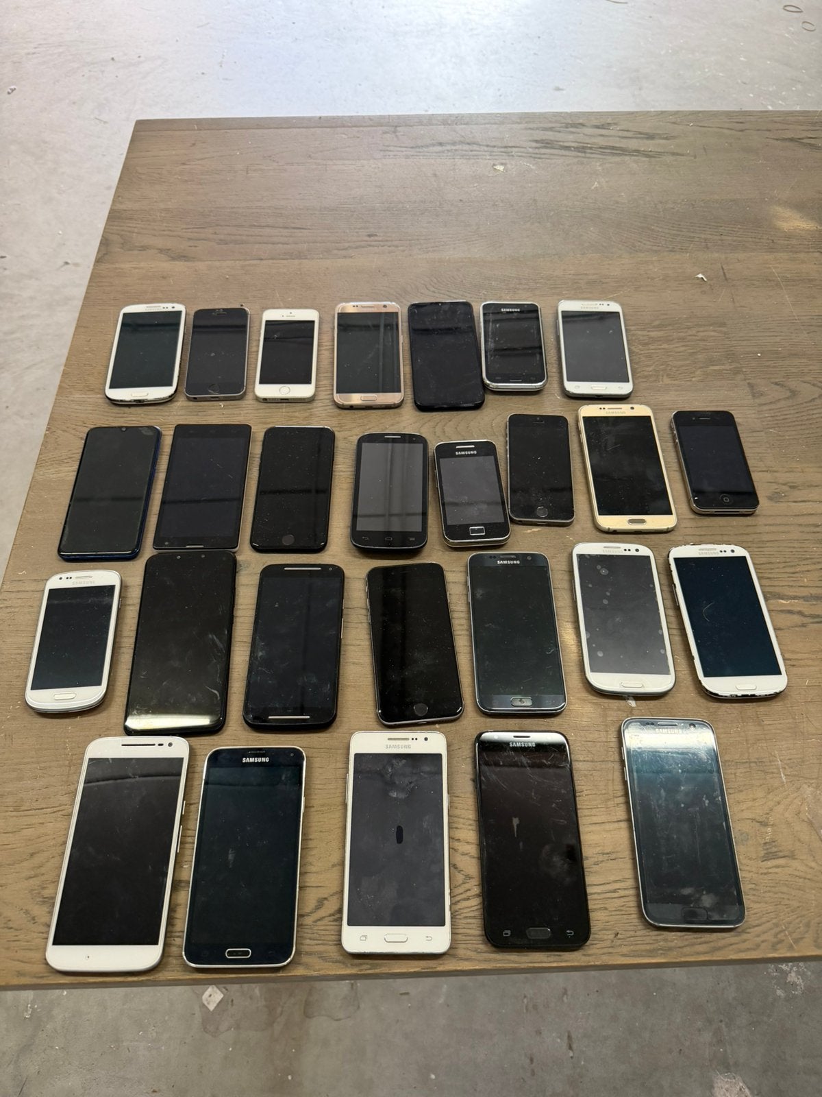 27 stuks oudere mobiele telefoons / ongetest, Telecommunicatie, Apple . Samsung . Huawei, Onbekend, Ophalen of Verzenden, Gsm