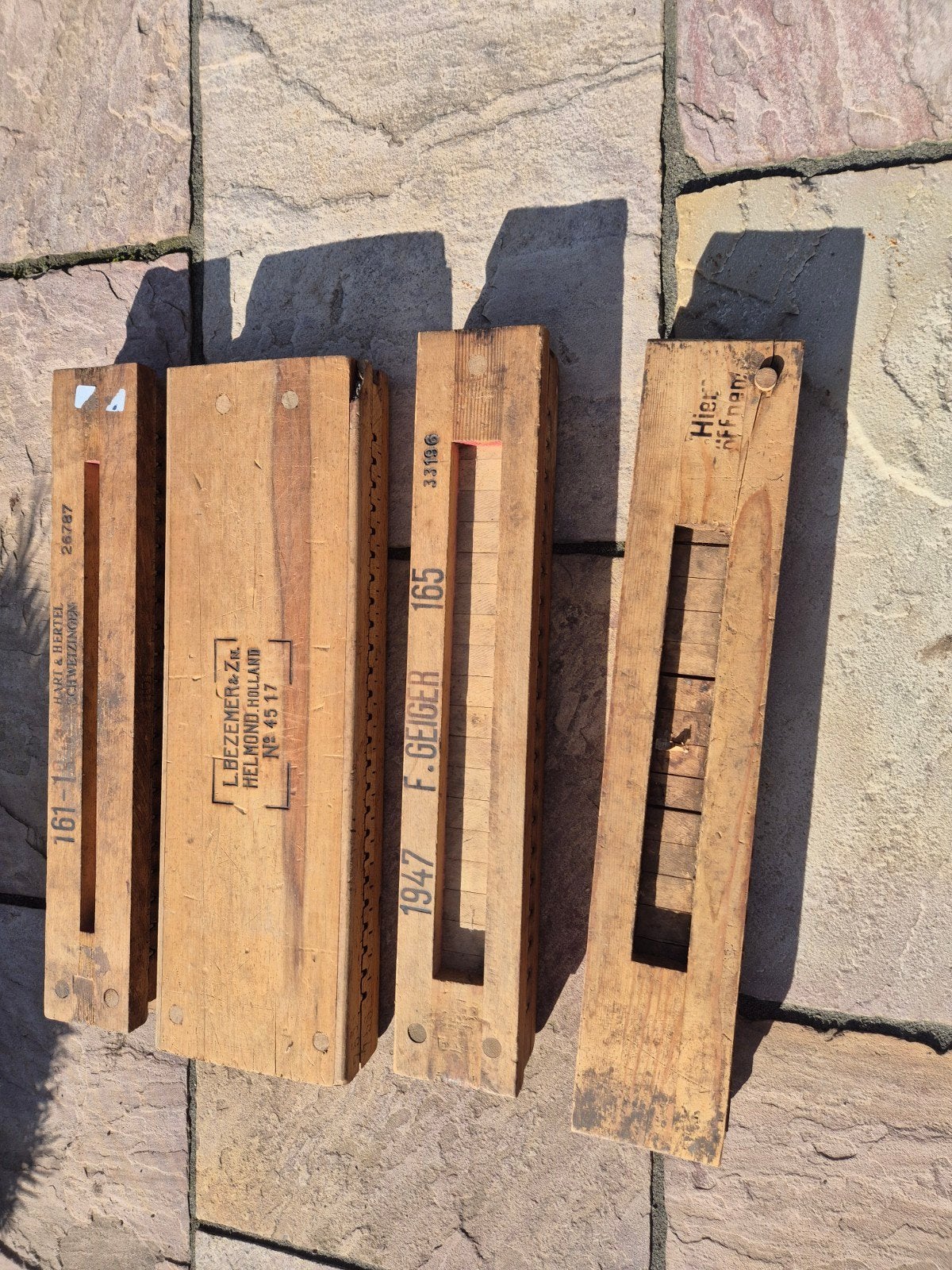 sigaren mal sigarenplank, Ophalen