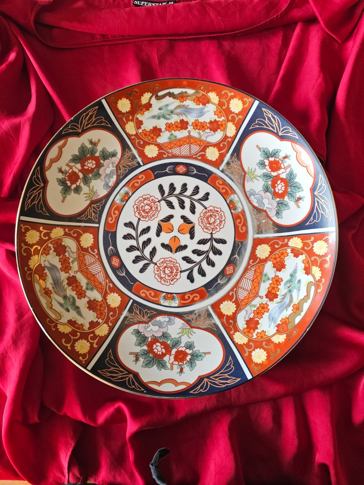 Decoratieve Chinese schaal met bloemen en vogels, Ophalen of Verzenden