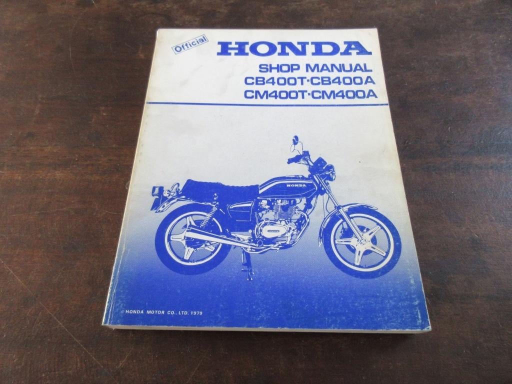 Honda CB400T CB400A CM400T CM400A werkplaatshandboek manual, Ophalen of Verzenden, Honda
