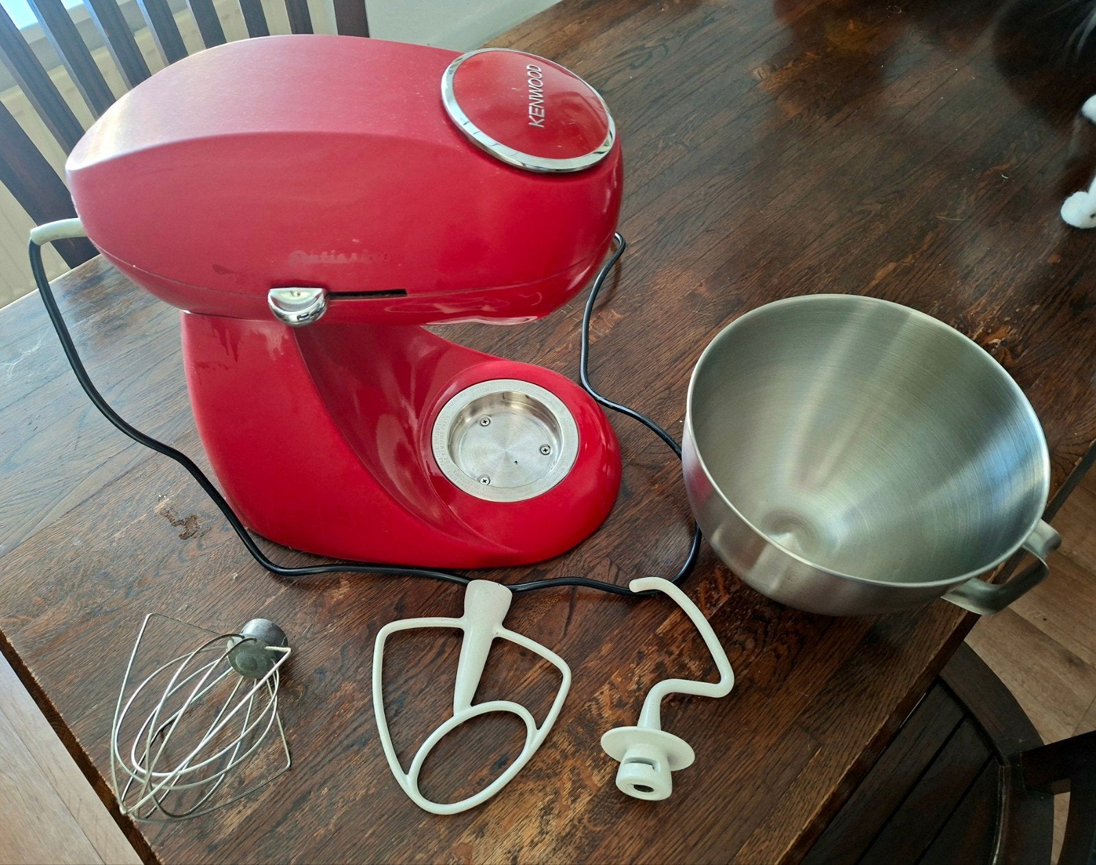 Kenwood MX270 Series Keukenmachine - Rood, 400W, Ophalen, Gebruikt, 3 snelheden of meer, 2 tot 3 liter