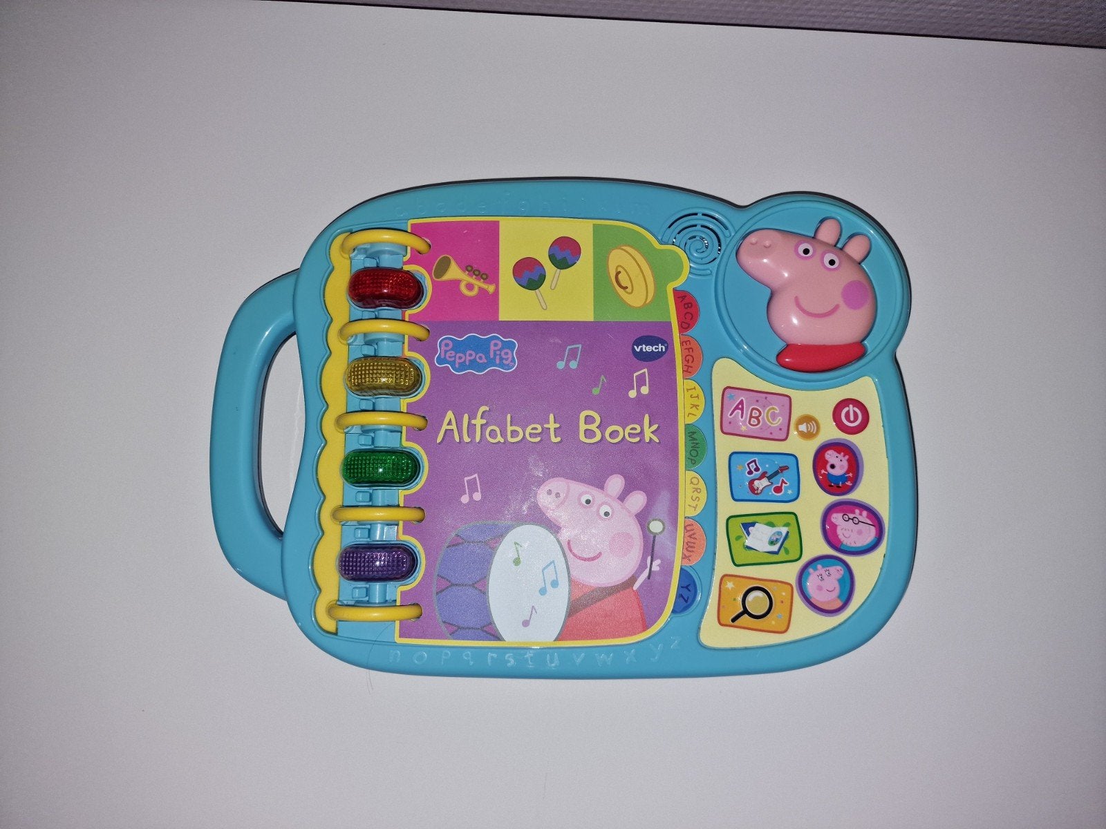 VTech Peppa Pig Alfabet Boek - Gebruikt met defecten, Ophalen, Gebruikt, Elektronica, Met geluid