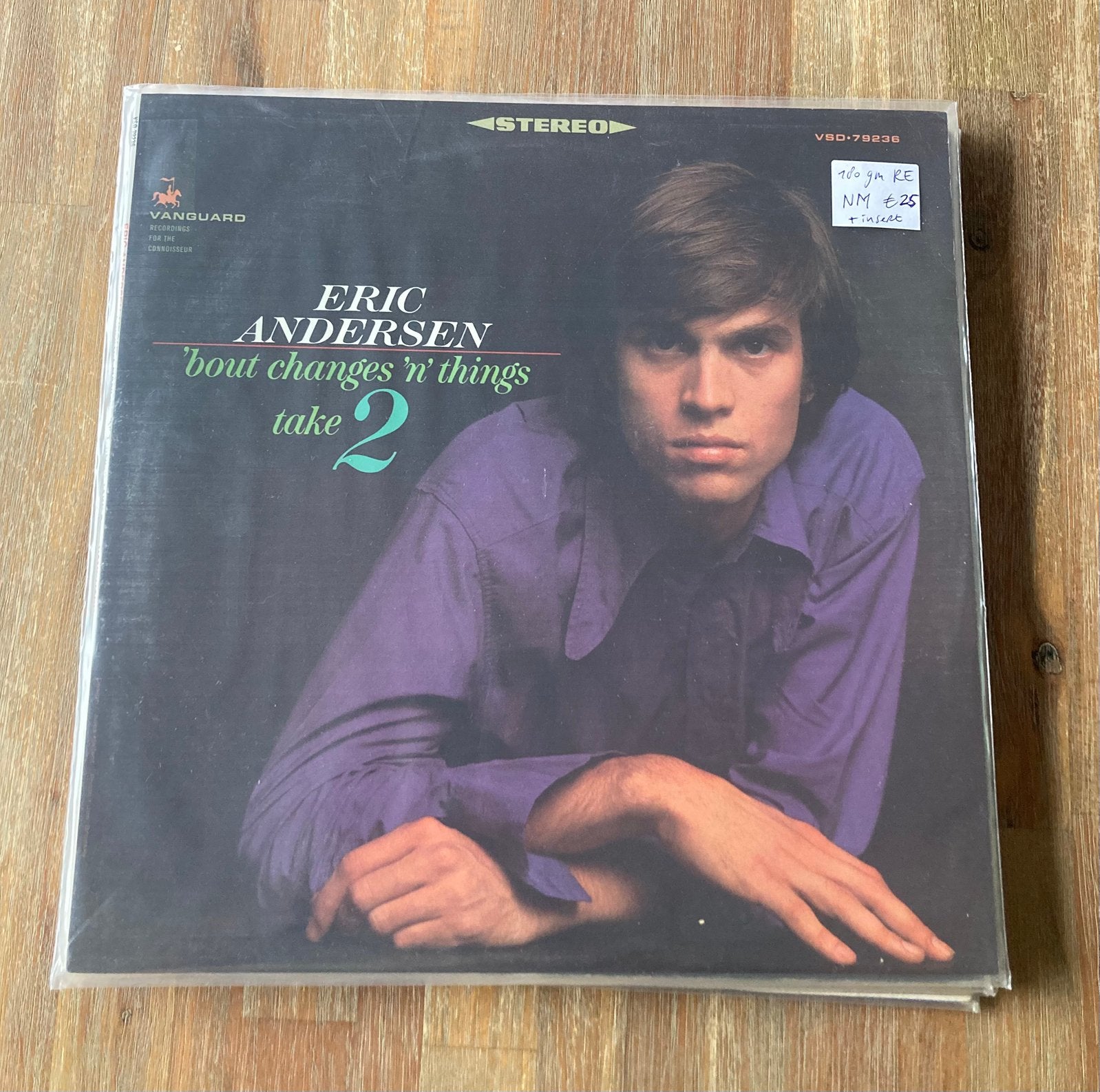 Eric Andersen - ‘Bout Changes ‘n Things Take 2, Ophalen of Verzenden, Zo goed als nieuw, 12 inch, Poprock