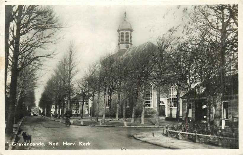 380-771-005 s Gravenzande NH Kerk, Verzenden, Voor 1920, Zuid-Holland