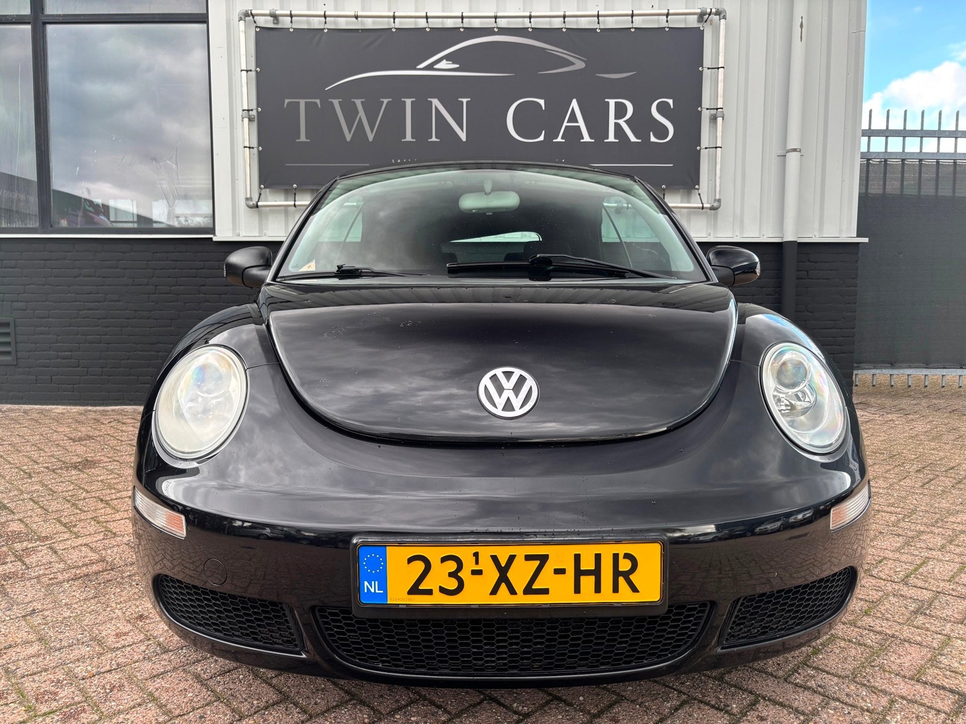 Volkswagen New Beetle Cabriolet 1.6 Highline Airco, Auto's, Gebruikt, Beetle (Kever), 4 cilinders, Cabriolet