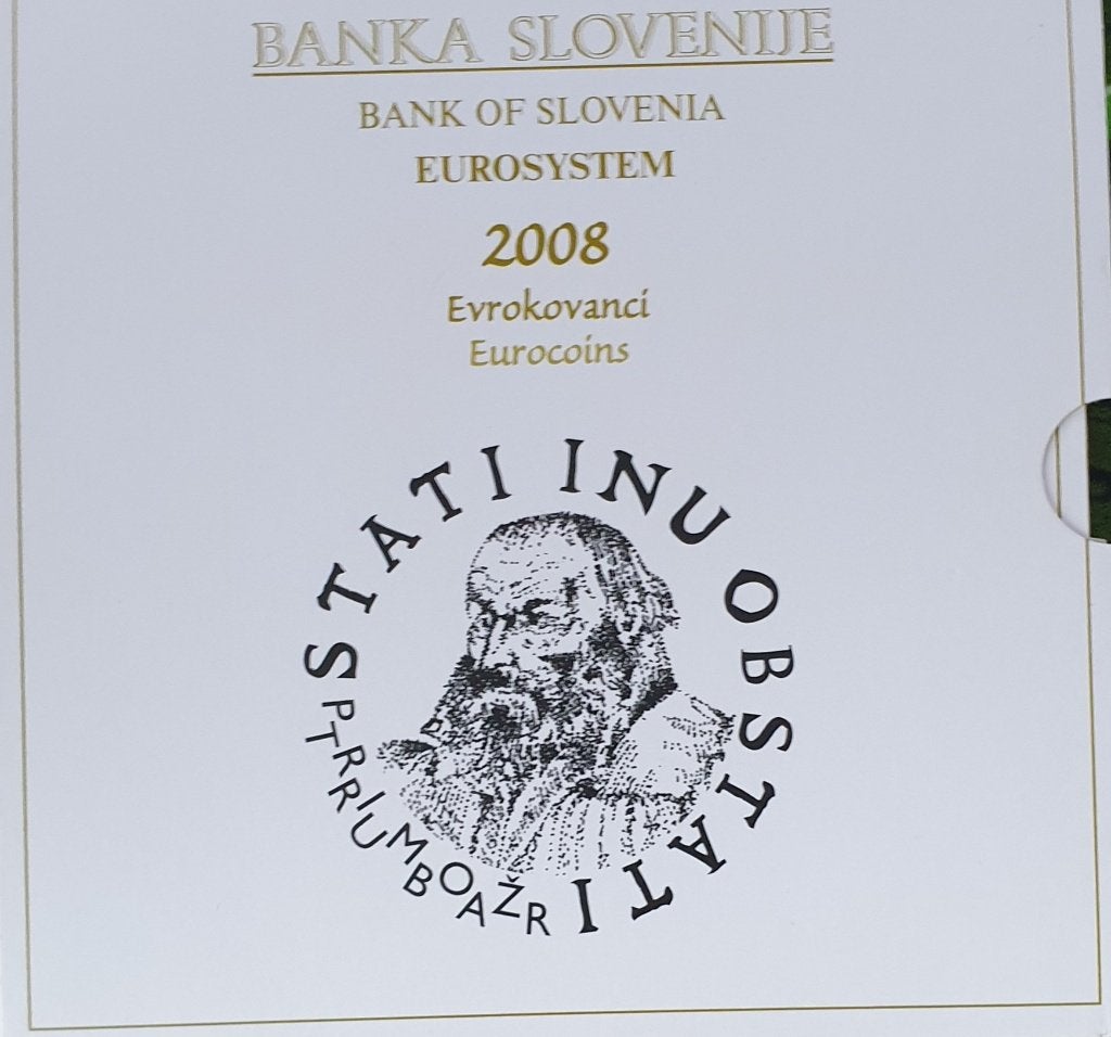 Slovenie 2008 BU set inclusief 3 euromunt zie foto,s, Postzegels en Munten, Munten | Europa | Euromunten, Ophalen of Verzenden