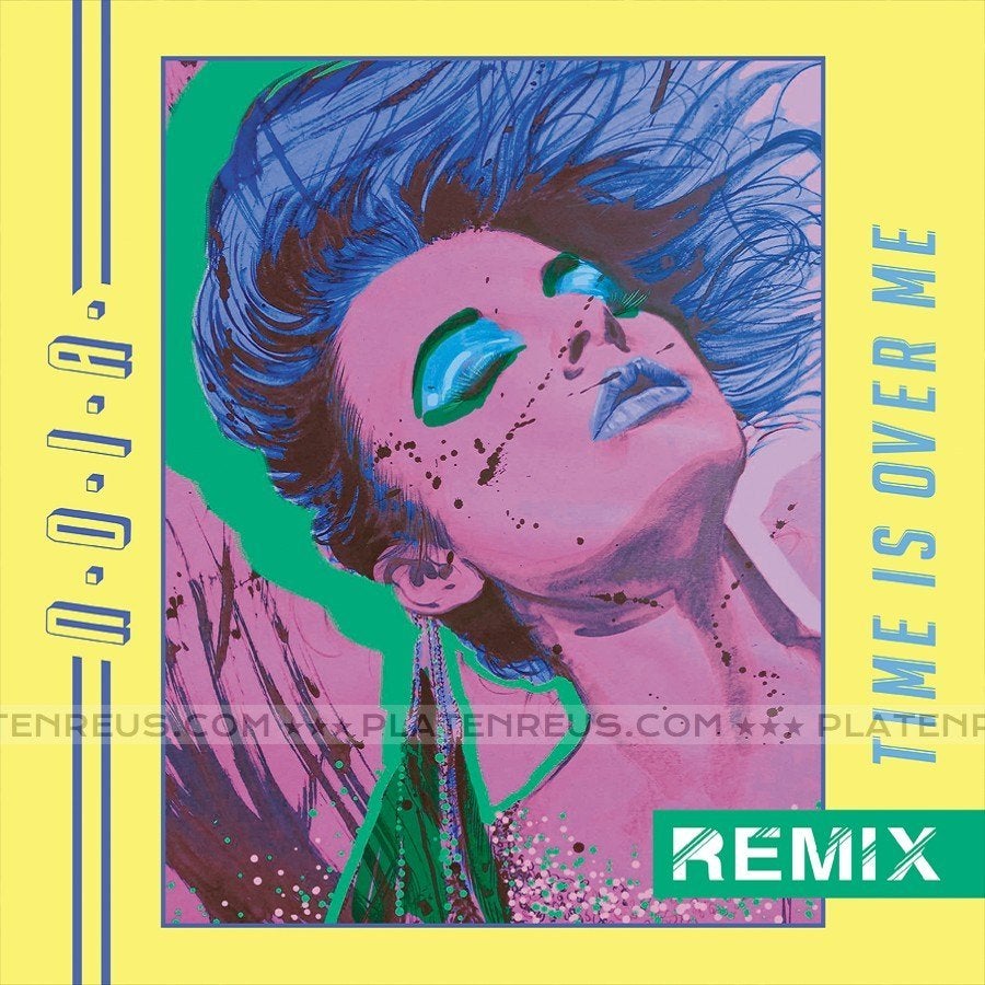 N.O.I.A. – Time Is Over Me 12" Maxisingle Nieuw Italo, Disco, 12 inch, Nieuw in verpakking, Overige typen