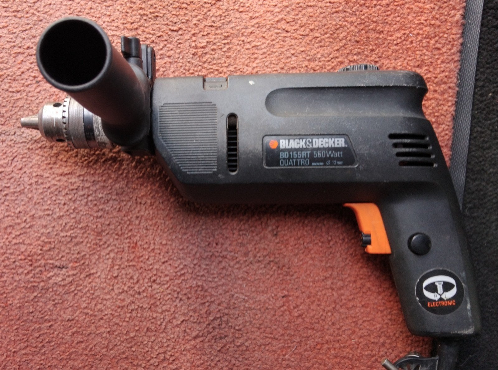 Black & Decker BD155RT Klopboormachine - Zo goed als nieuw, Zo goed als nieuw, Variabele snelheid, 400 tot 600 watt, Ophalen
