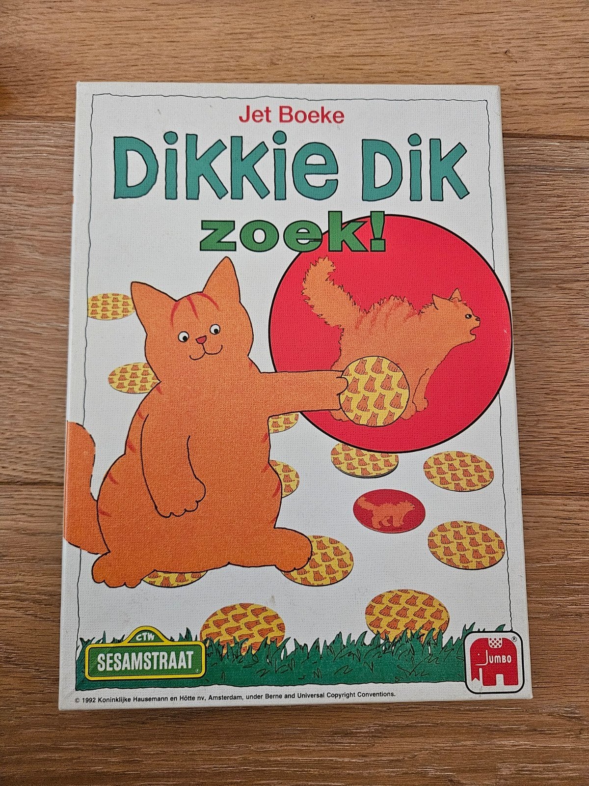 Dikkie Dik Zoek! Gezelschapsspel - Compleet, Een of twee spelers, Ophalen of Verzenden, Zo goed als nieuw, Jumbo