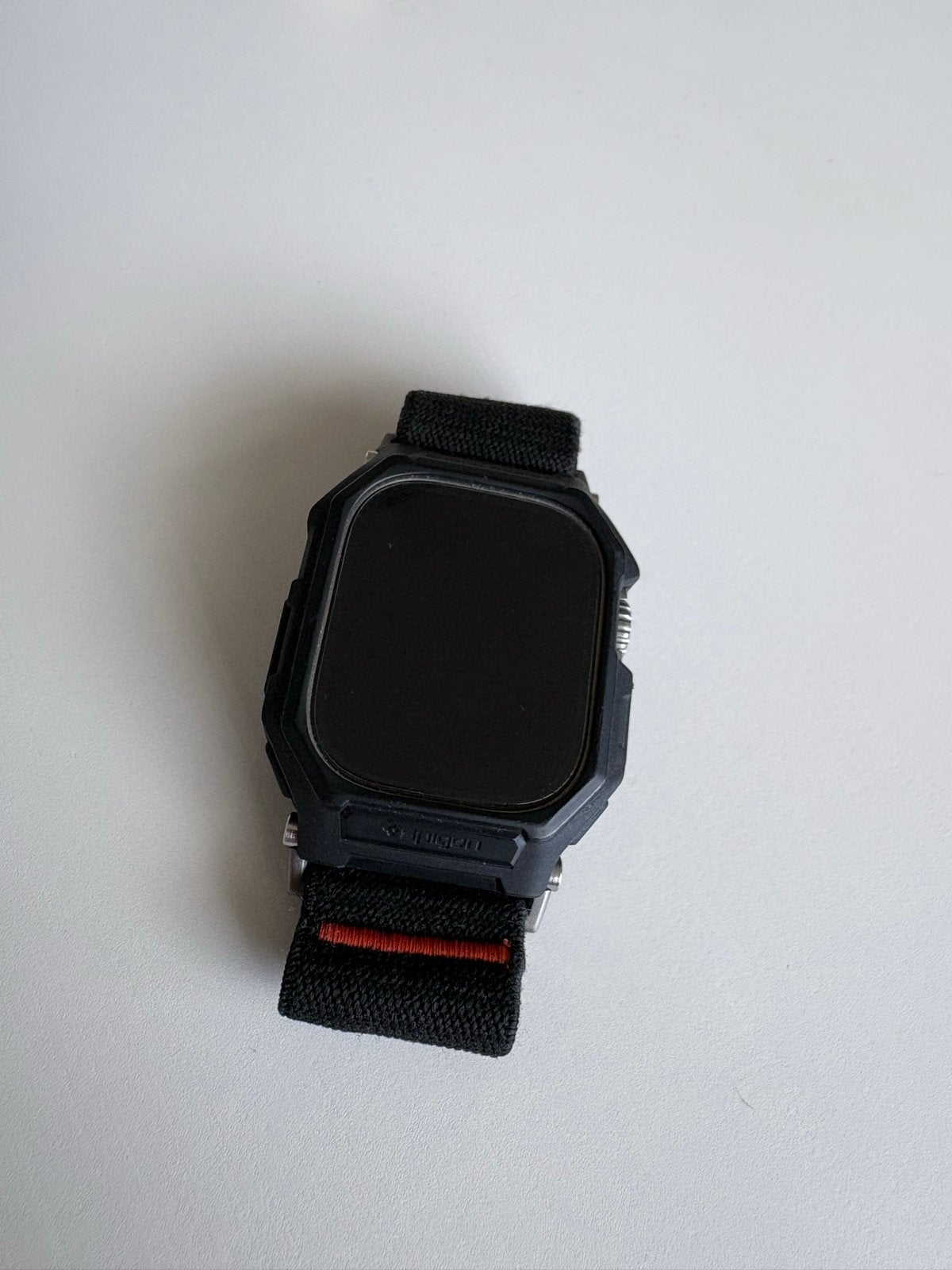 Apple Watch Ultra 49mm Titanium & Ceramic Case, Ophalen, Afstand, IOS, Zo goed als nieuw