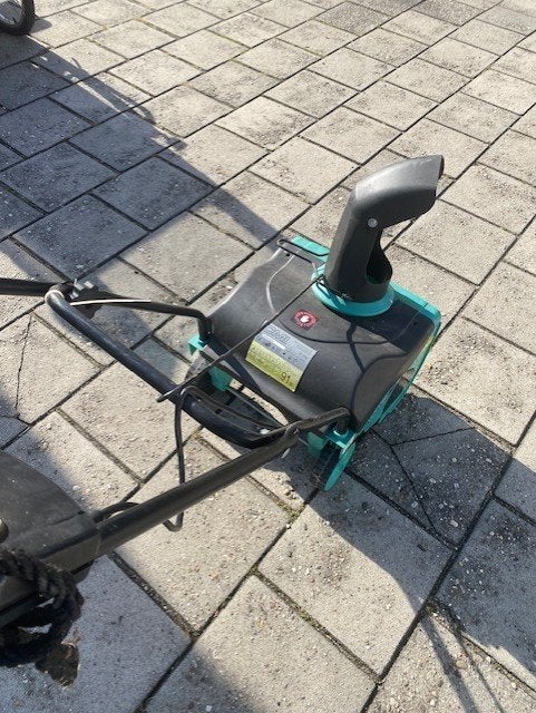SNEEUWRUIMER ELECTRISCH, Ophalen of Verzenden, Gebruikt