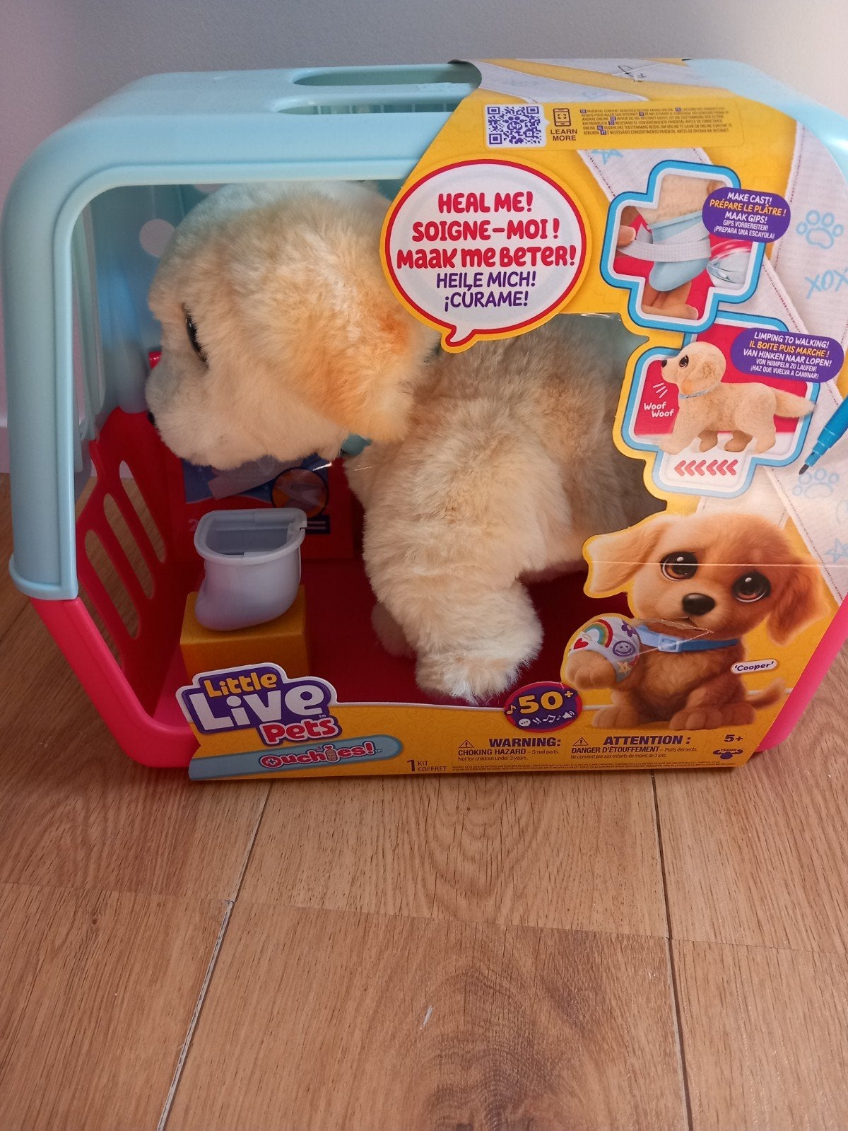 Little Live Pets Ouchies Puppy - Nieuw in doos!, Kinderen en Baby's, Speelgoed | Overig, Ophalen of Verzenden, Nieuw, Jongen of Meisje