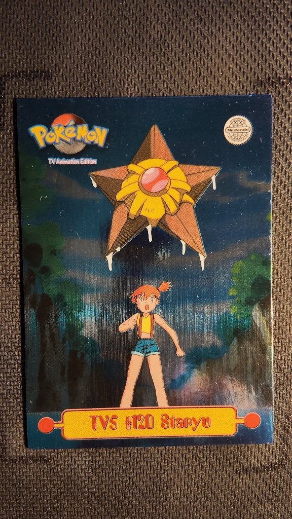 misty staryu  topps | Pokemon kaart, Ophalen, Zo goed als nieuw, Losse kaart, Foil