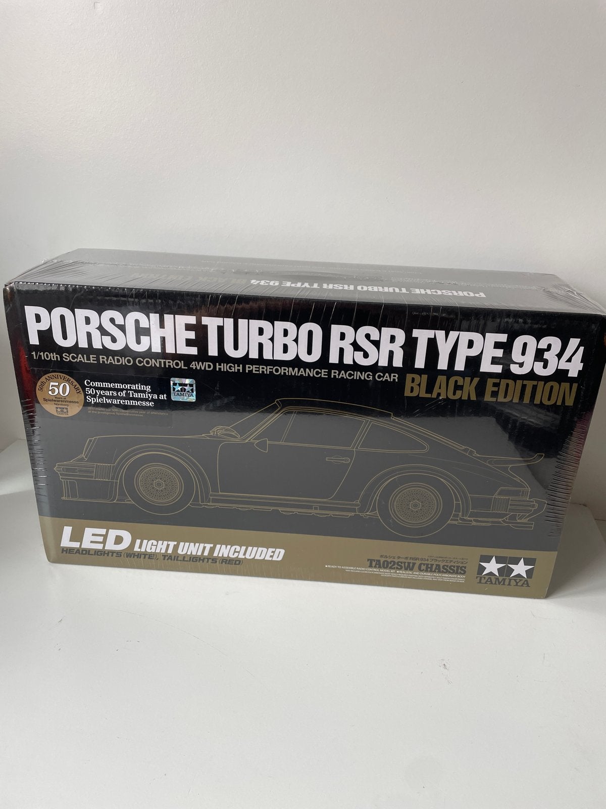 Tamiya Porsche Turbo RSR Type 934 Black Edition RC, Ophalen of Verzenden, Nieuw, Auto onroad
