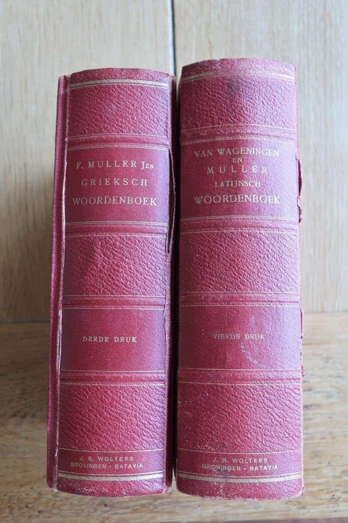 Muller Latijnsch en Grieksch Woordenboek, Boeken, Godsdienst en Theologie, Ophalen of Verzenden, Gelezen, Christendom | Katholiek