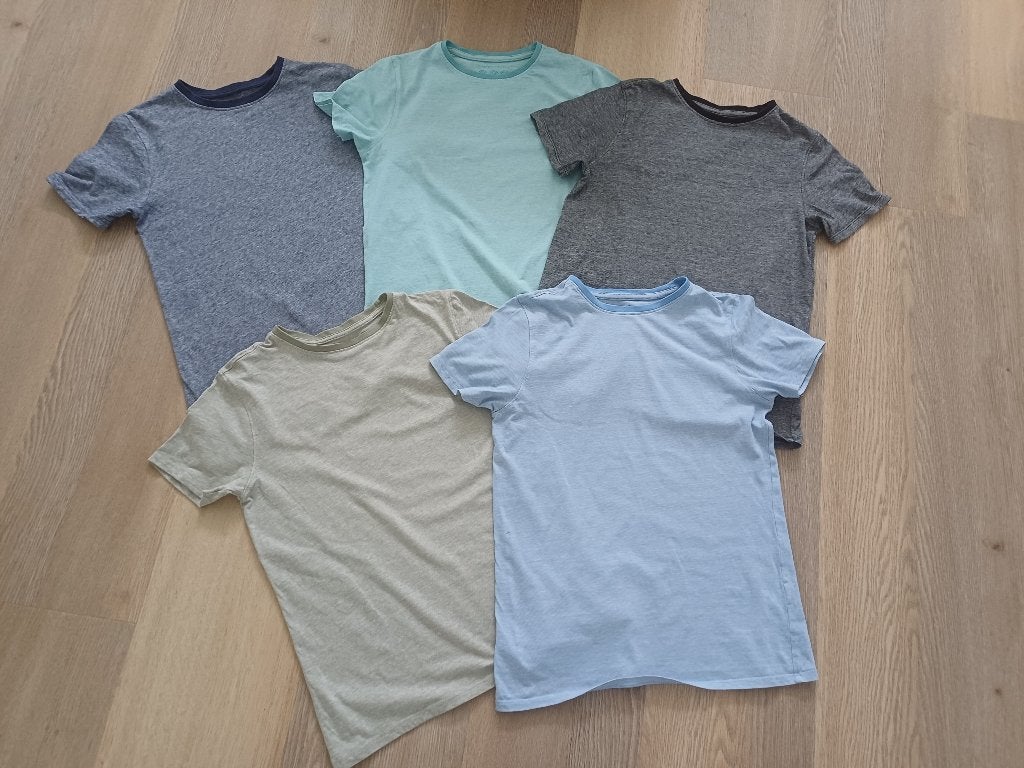 5 shirts, maat 152, in NIEUWstaat! 5=€7,50!, Kinderen en Baby's, Ophalen of Verzenden, Zo goed als nieuw, Jongen, Shirt of Longsleeve