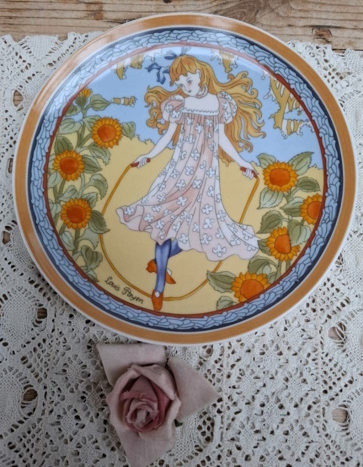 Villeroy & Boch, Unicef wandbord, Children of the world nr 1, Antiek en Kunst, Antiek | Wandborden en Tegels, Ophalen of Verzenden
