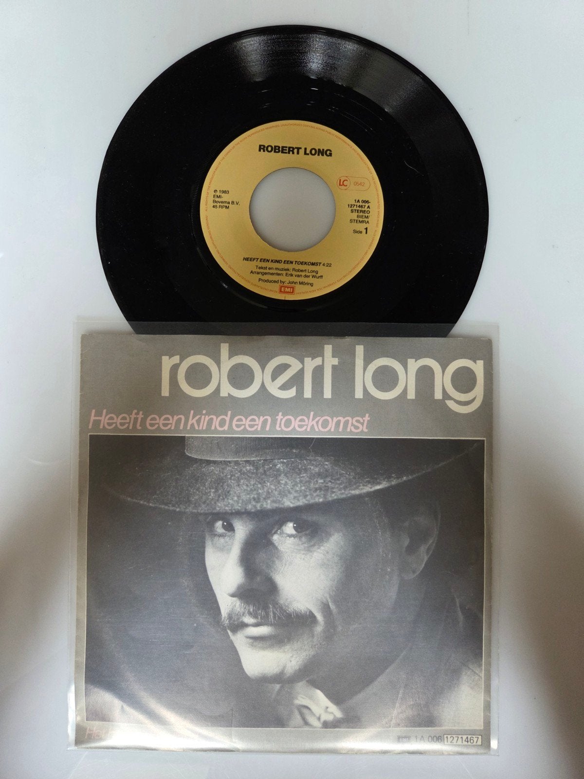 Robert Long - Heeft een kind een toekomst, Ophalen of Verzenden, Gebruikt, 7 inch, Nederlandstalig