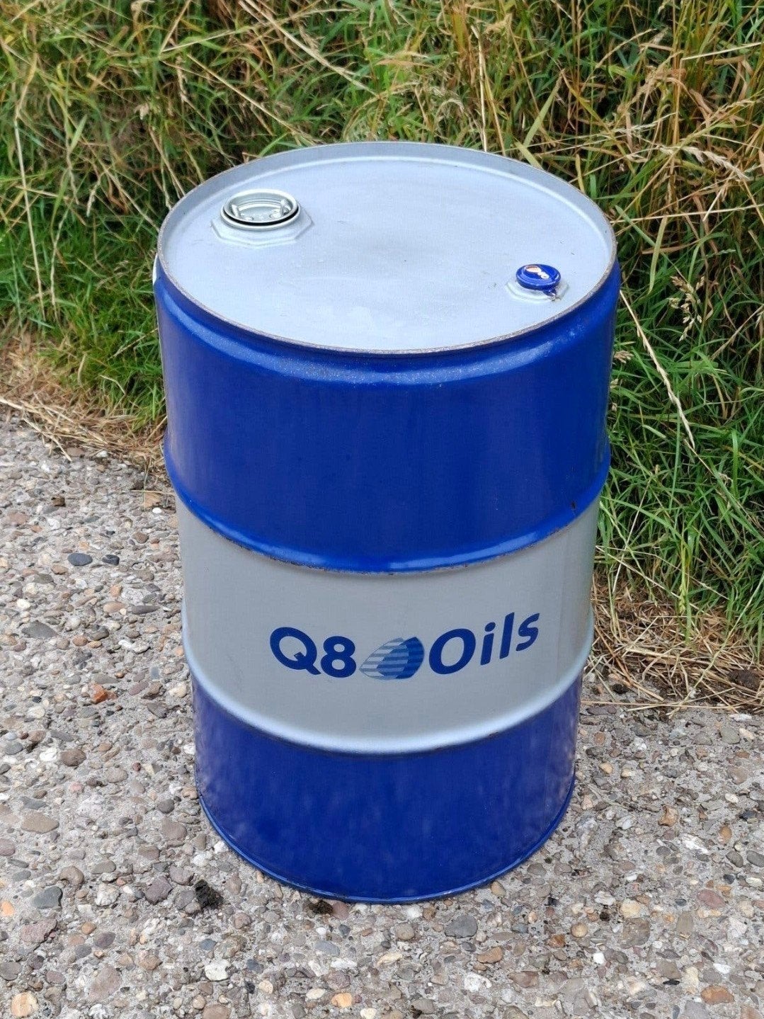 Veelzijdige 60L oliedrum - ideaal voor DIY projecten, Ophalen, Gebruikt