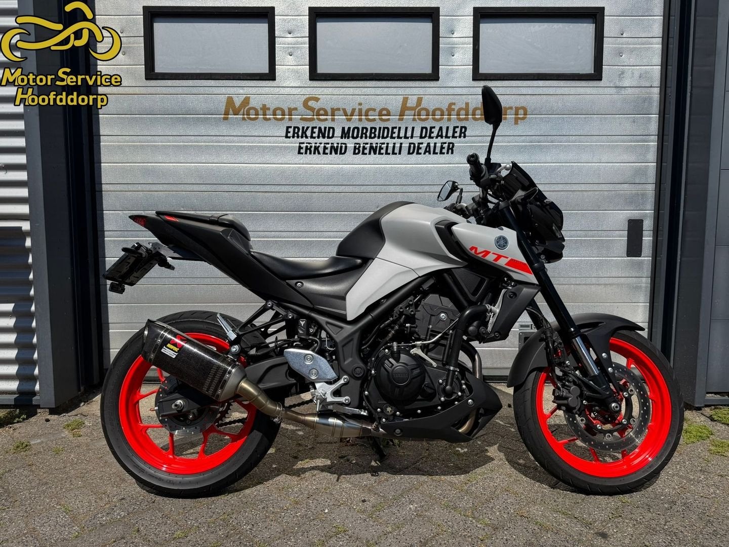 YAMAHA MT 03 ABS FULL AKRAPOVIC (bj 2021), Motoren, Motoren | Yamaha, 2 cilinders, 321 cc, Bedrijf, Onbekend