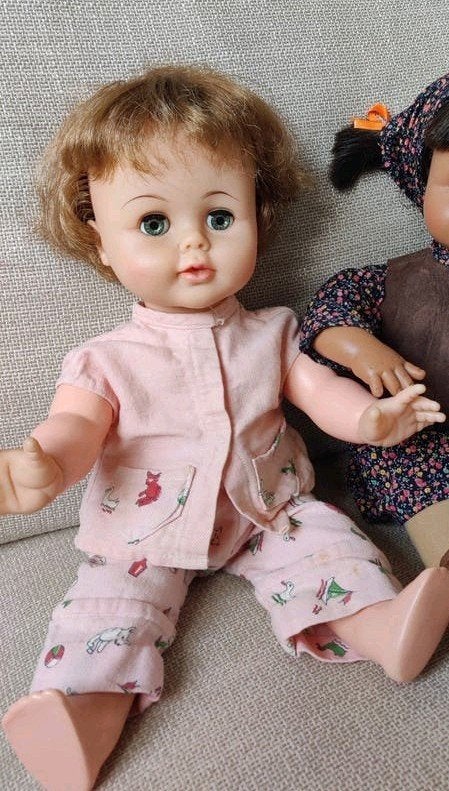 Vintage Pop 38cm, Verzamelen, Verzenden, Gebruikt, Babypop