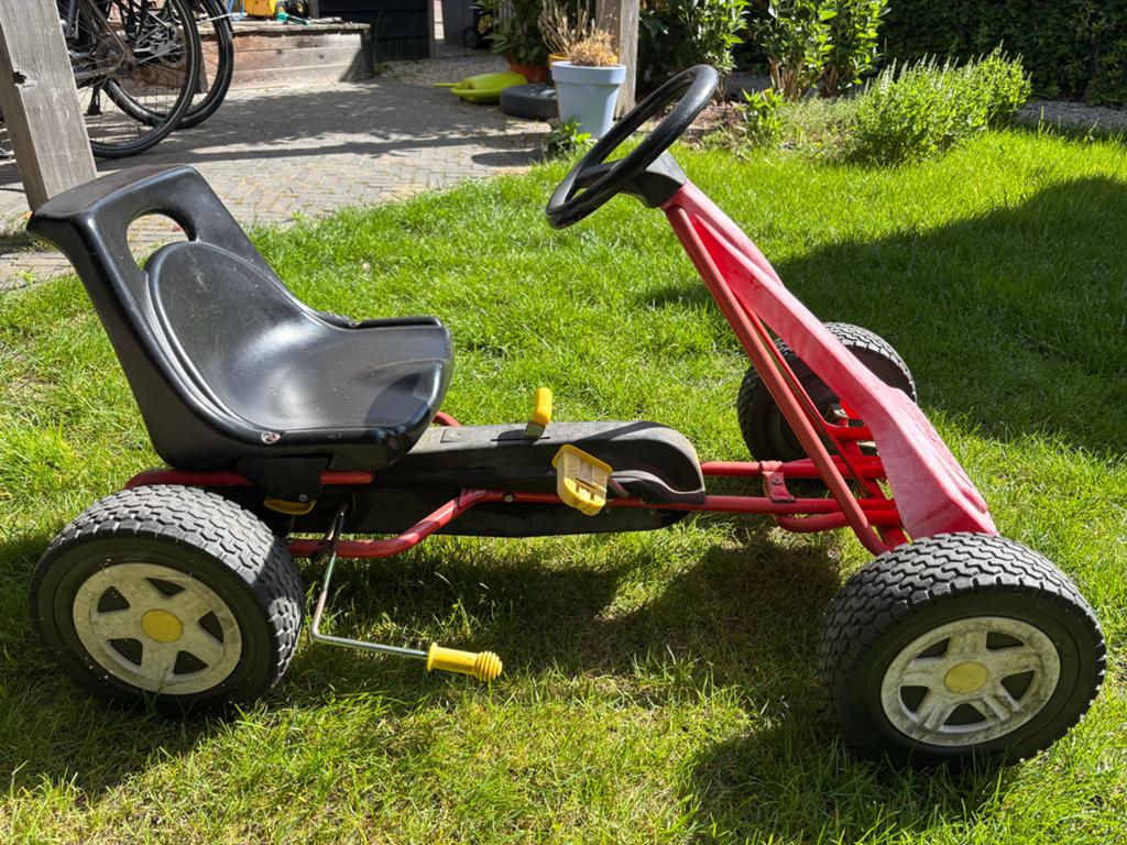 Kettler Kettcar skelter met handrem en verstelbare zitting, Ophalen, Gebruikt, Overige merken