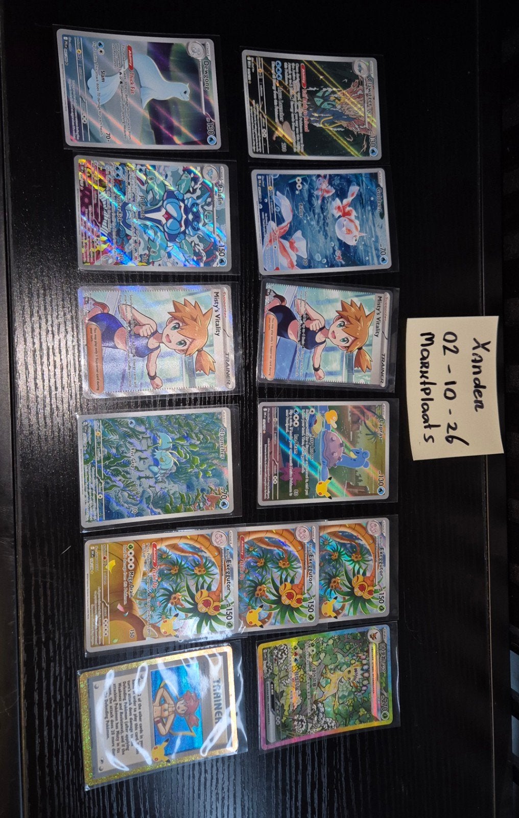 Pokémon Illustration Rares Te Koop!, Ophalen, Zo goed als nieuw, Meerdere kaarten, Foil