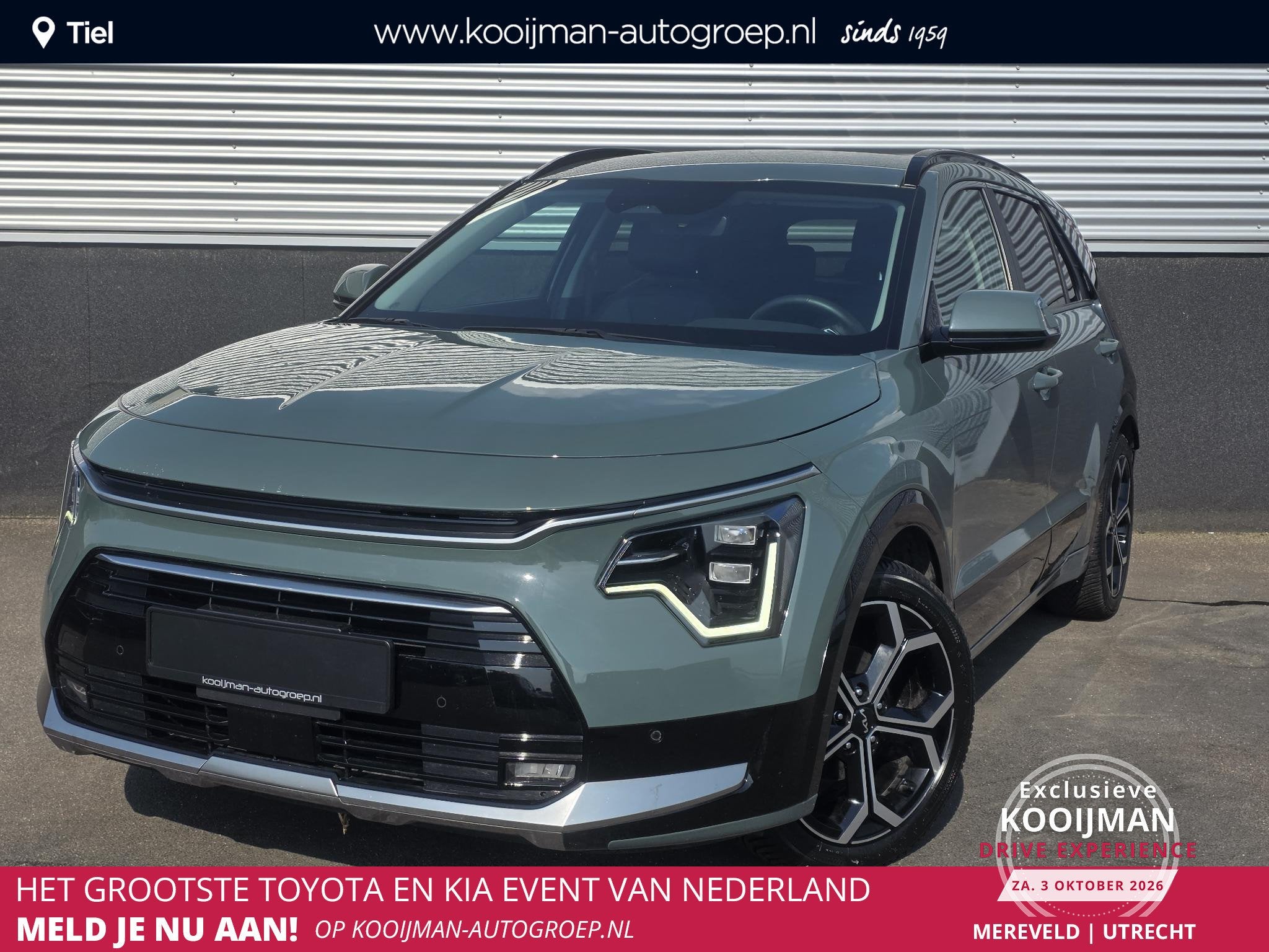 Kia Niro 1.6 GDi Hybrid DynamicPlusLine Navigatie, Dodehoekd