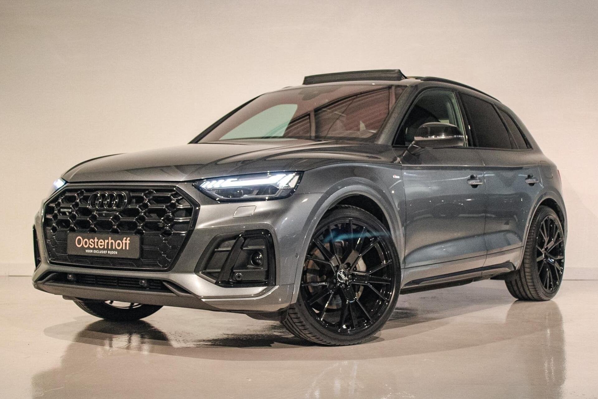 Audi Q5 55 TFSI e S edition LUCHTV | PANO | B&O | MASSAGE, Auto's, Automaat, Dealer onderhouden, Gebruikt, 4 cilinders