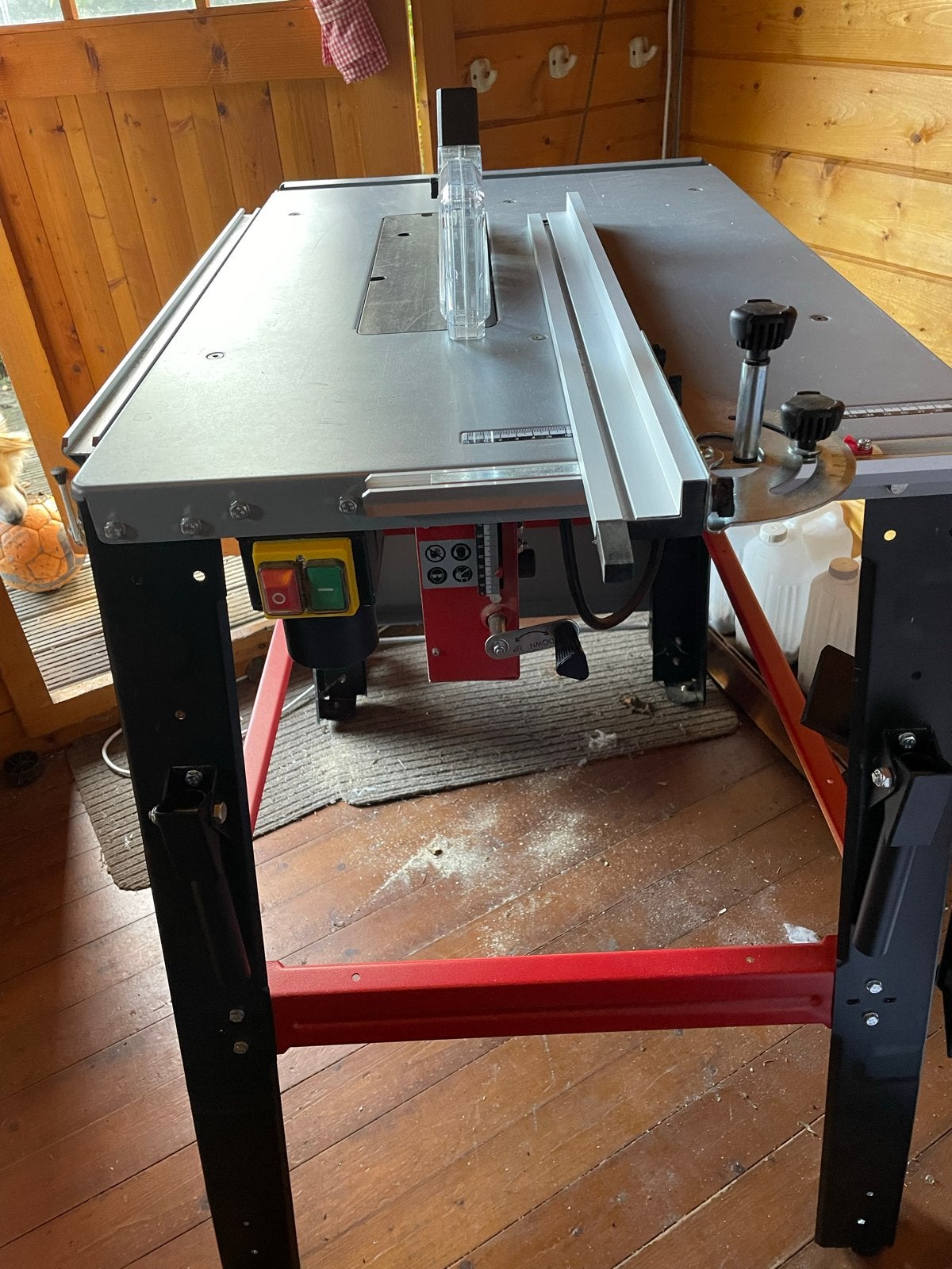 Einhell Zaagtafel TE - TS 315 U 2200W - Met fabrieksgarantie, Ophalen, Zo goed als nieuw, 1200 watt of meer, Cirkelzaag