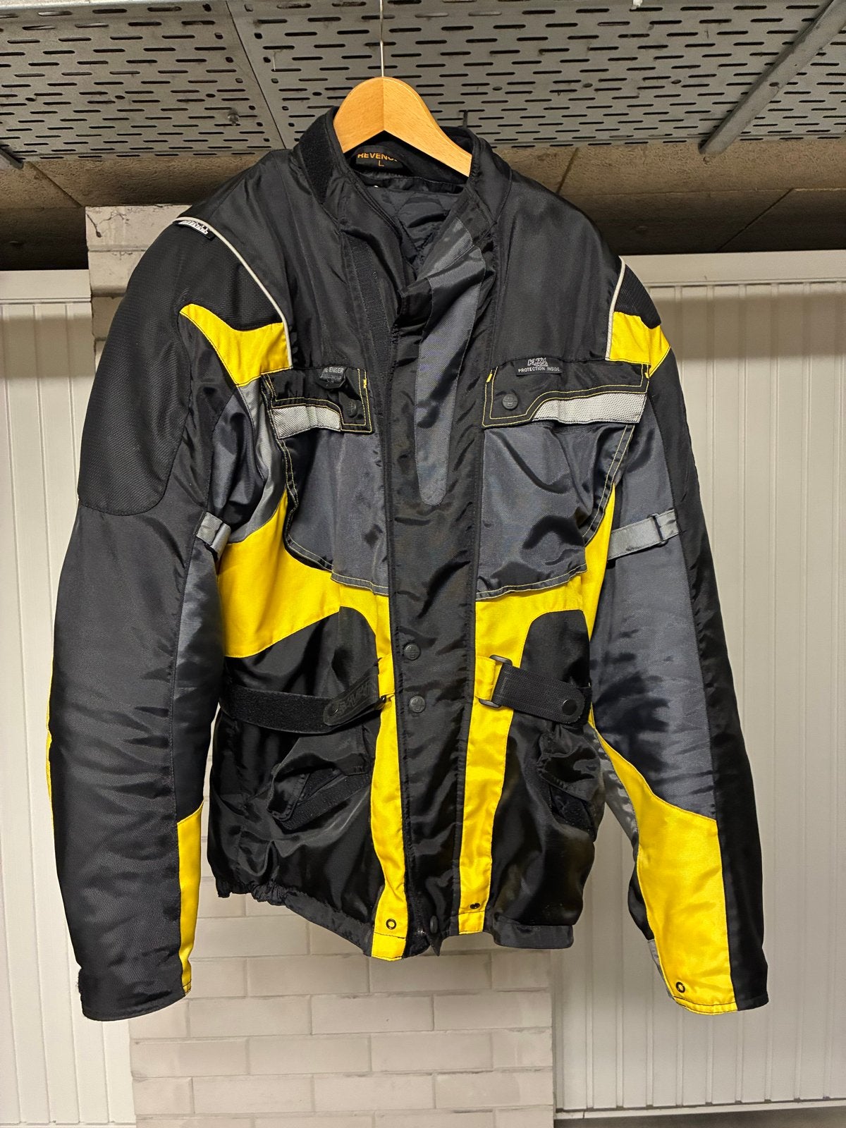 Prima Revenger motorjas met uitneembare binnenvoering - Maat, Motoren, Kleding | Motorkleding, Ophalen, Tweedehands, Heren, Jas | textiel