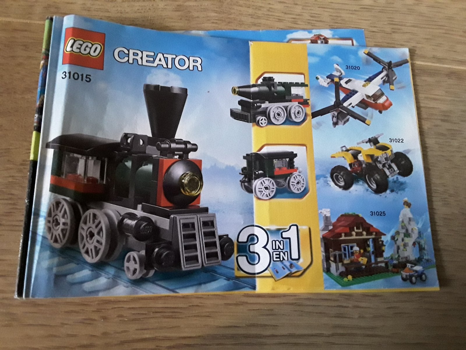Legoset 31015, Kinderen en Baby's, Ophalen of Verzenden, Zo goed als nieuw