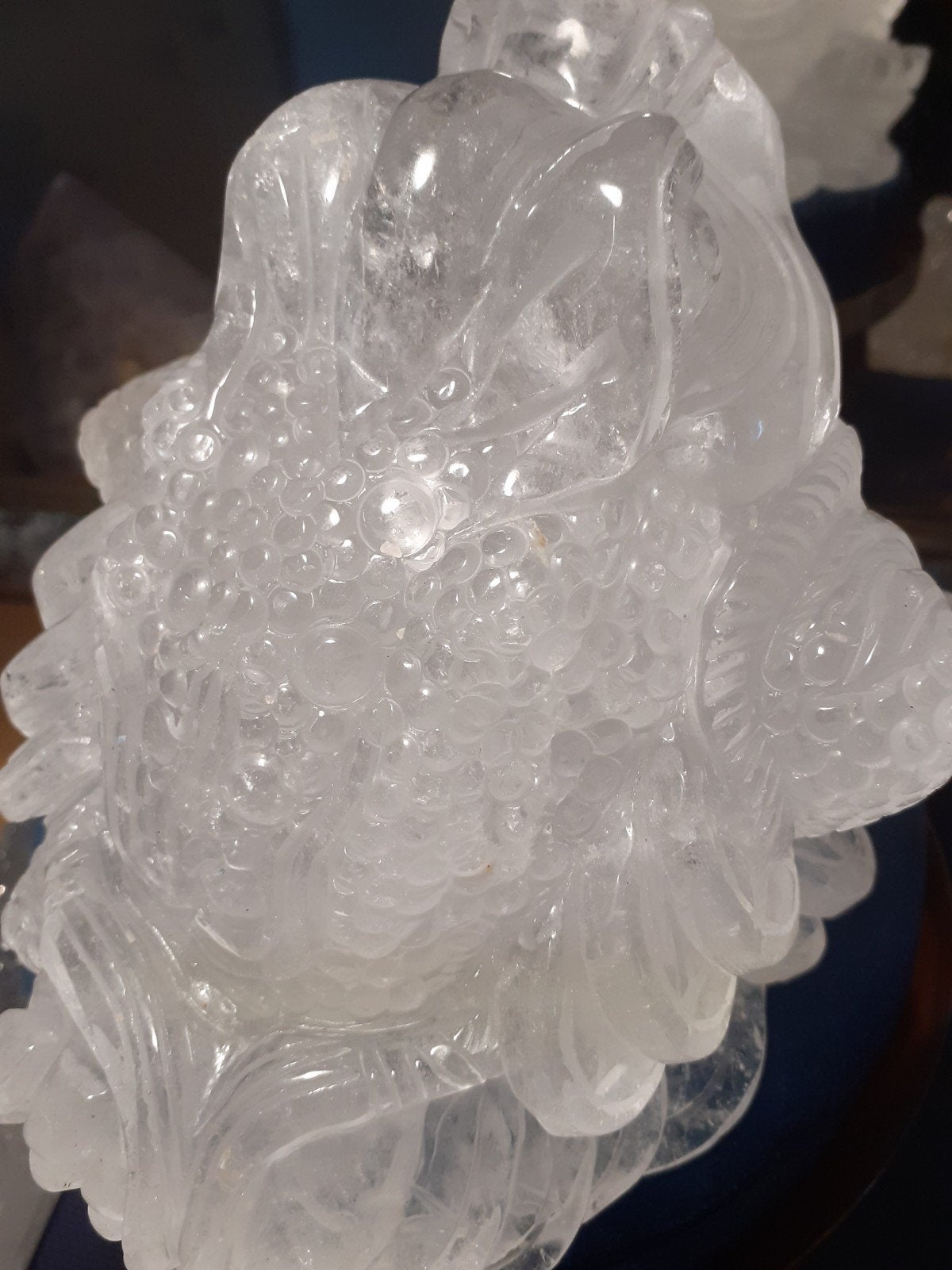 Bergkristal Money Frog van 4 Kilo, Verzamelen, Ophalen of Verzenden