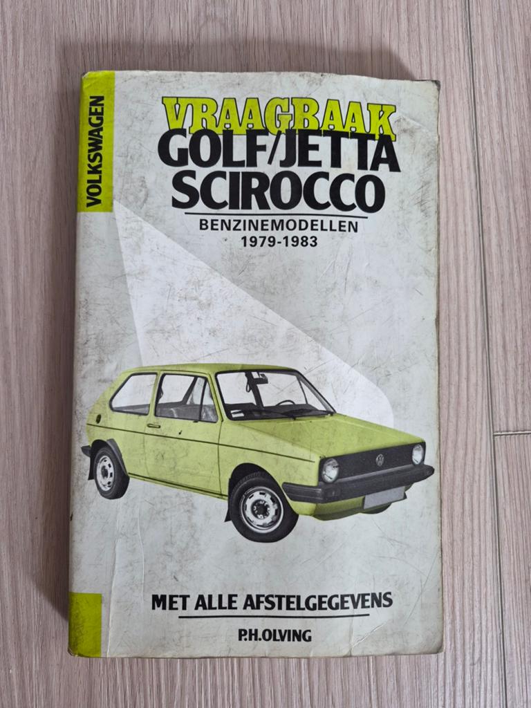 Kluwer vraagbaak VW Golf/Jetta/Scirocco 1979-1983, Ophalen of Verzenden, Gelezen, Volkswagen