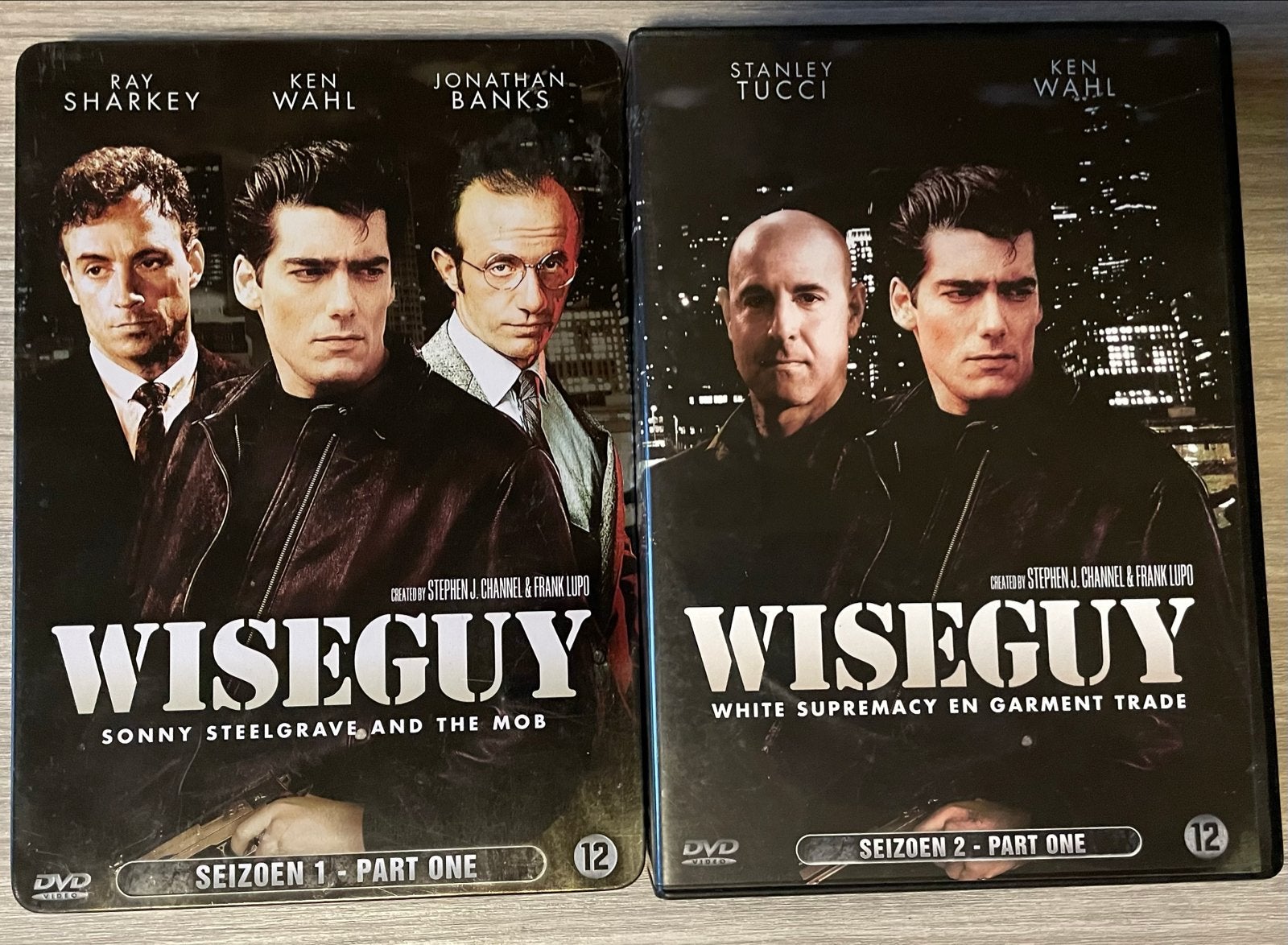 Wiseguy Seizoen 1.1 & 2.1 DVD - Misdaadserie, Seizoen 1, Misdaad, Nederlands, Ophalen of Verzenden