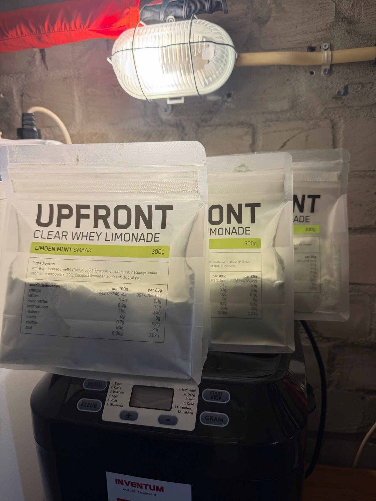 UPFRONT Clear Whey Limonade - Limone Munt Smaak 300g, Ophalen of Verzenden, Nieuw, Poeder of Drank